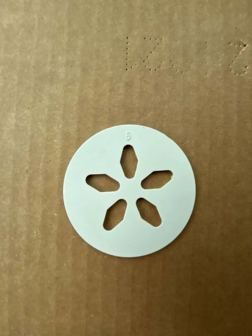 The Pampered Chef Cookie Press Parts Cookie Disc # 5 Replacement Disk Free Ship
